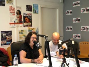 interview à la radio axe sud
